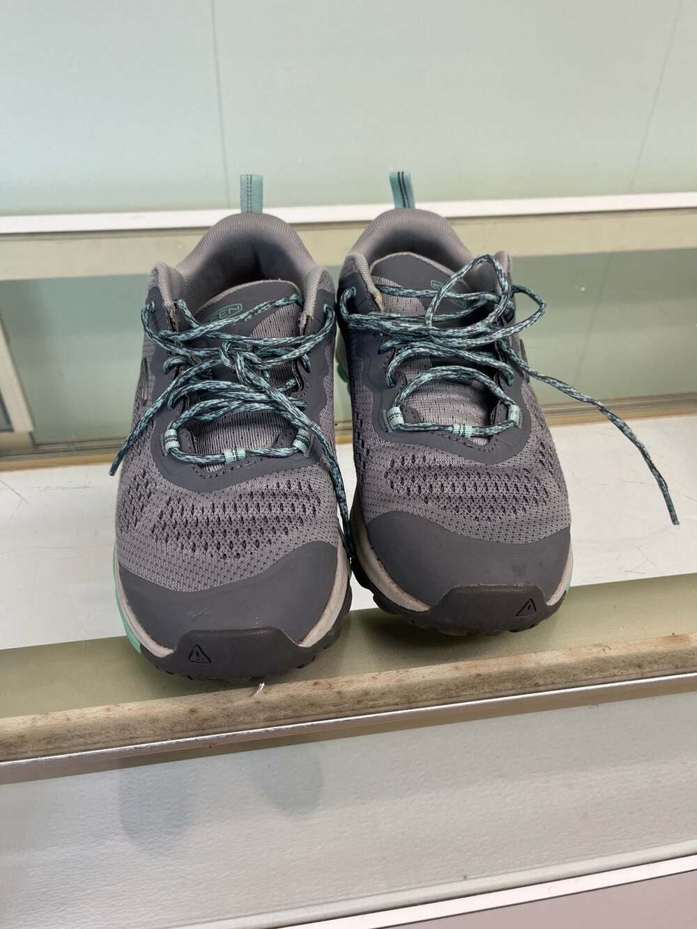 KEEN Terradora II Waterproof Hiking Shoes Steel Grey Ocean Wave